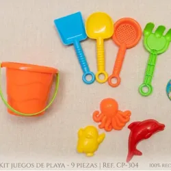 Cubitos y juguetes de playa 🏖