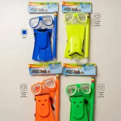 Gafas y patas de rana