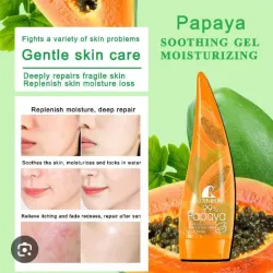 Gel limpiador de papaya