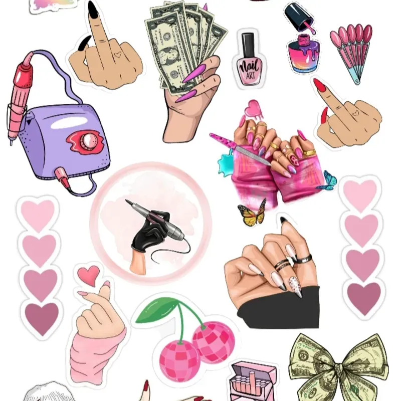 Hojas de stickers