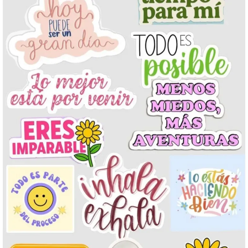 Hojas de stickers