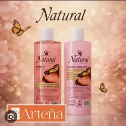 Juego de shampoo y acondicionador Natural