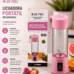 Licuadora recargable