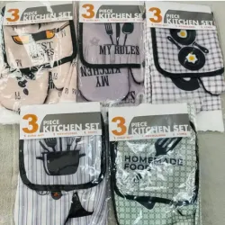 Set de 3pcs de cocina