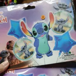 Set globo 5 piezas Stitch