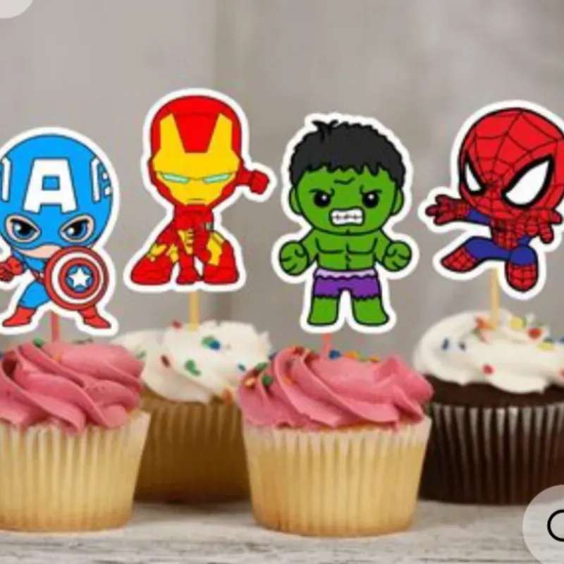 Toppers para cup cake