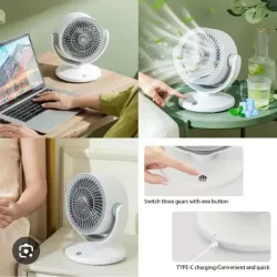 Ventilador recargable