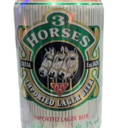 Cerveza 3 caballos 