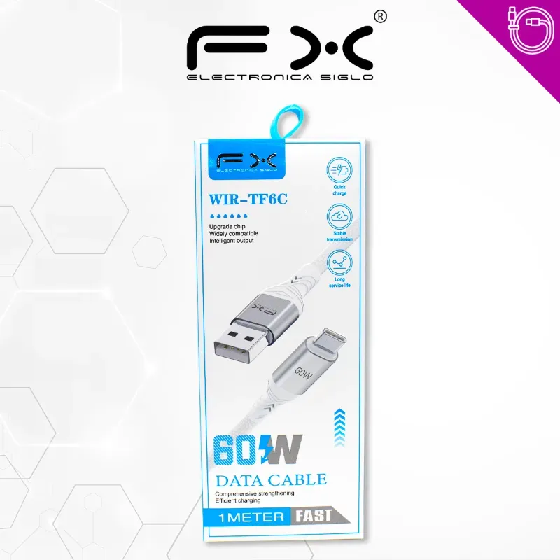 CABLE PUERTO C 60W.