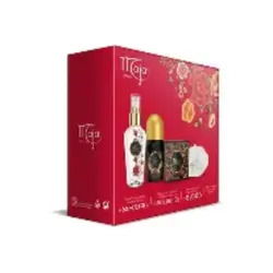 SET MAJA. (COLONIA, DESODORANTE, JABON, ESPONJA PARA BAÑO)