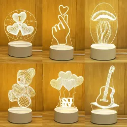 LAMPARAS 3D.