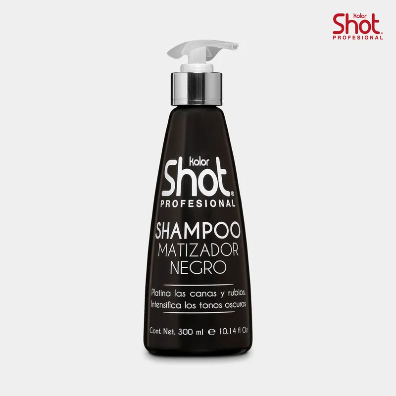 Shampoo matizador negro