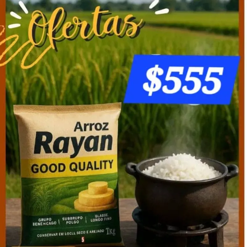 Arroz importado 