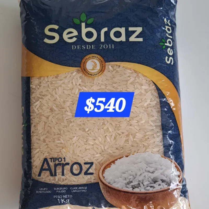 Arroz importado 