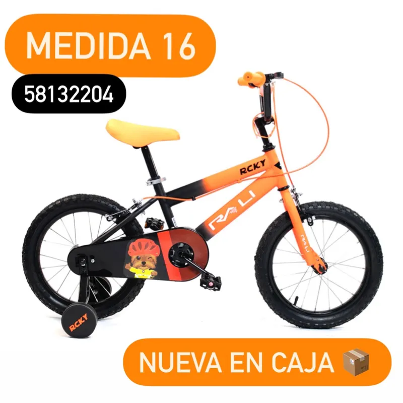 Bici medida. 16