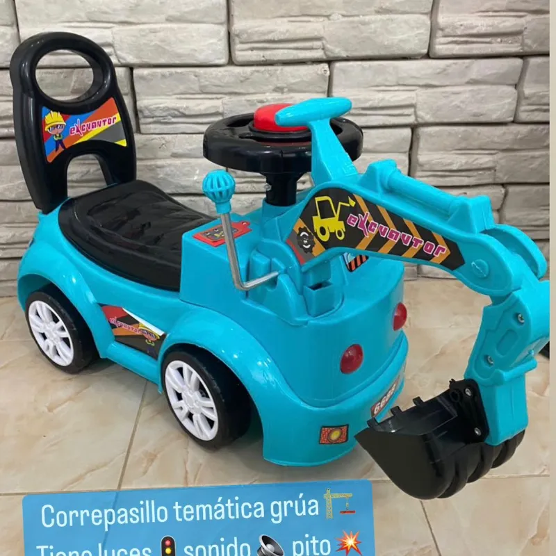 Carrito Correpasillo temática grúa 