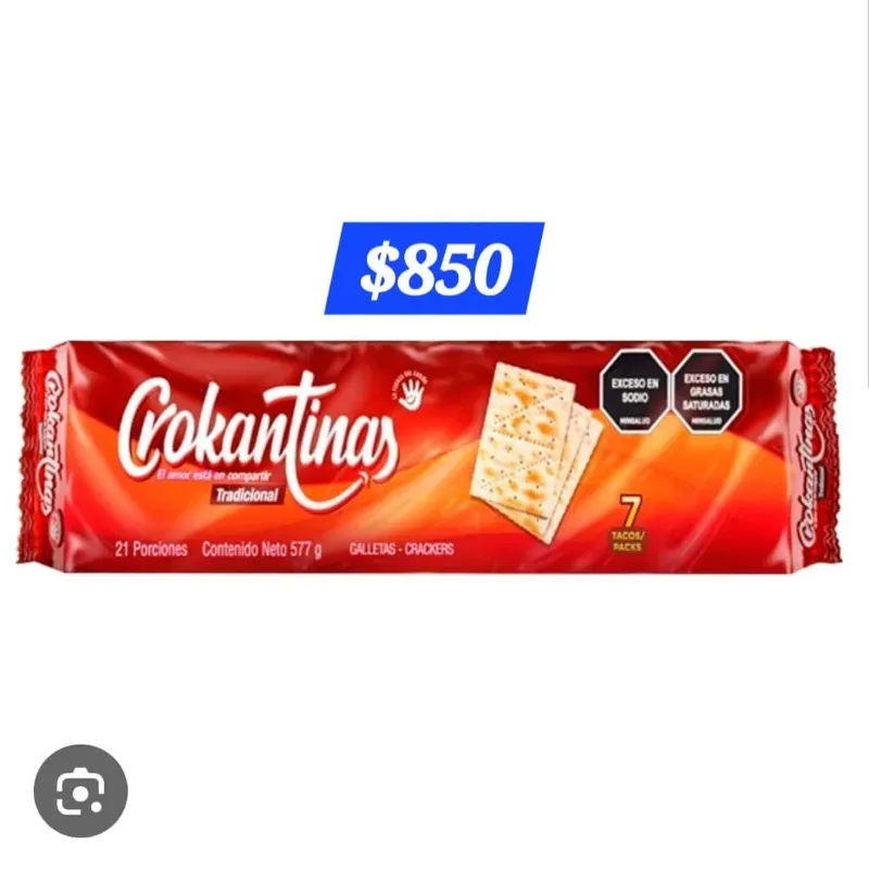 Galletas crokantinas 