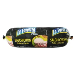 Salchichón de pollo y cerdo 