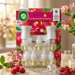 Air Wick - Madreselva y frambuesa exhuberante