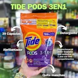Cápsulas Tide PODS