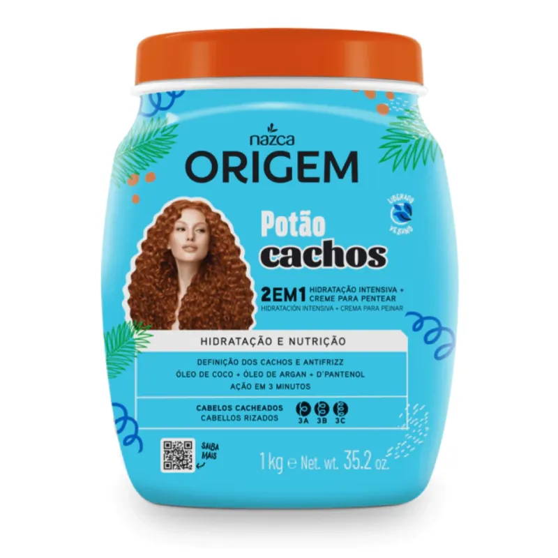 Crema de tto cachos azul