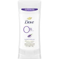Dove de pasta 0% aluminio lavanda & vainilla