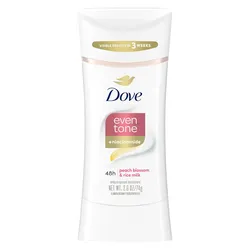 Dove de pasta Even Tone melocotón & leche de arroz