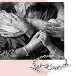 Pulsera Corazón Anudado🤍