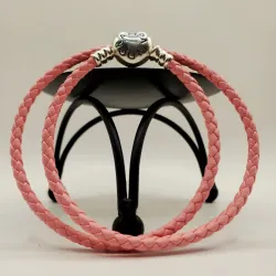 Pulsera de Cuero Doble ➿