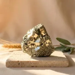 Brillo de la tierra - Pirita Cruda