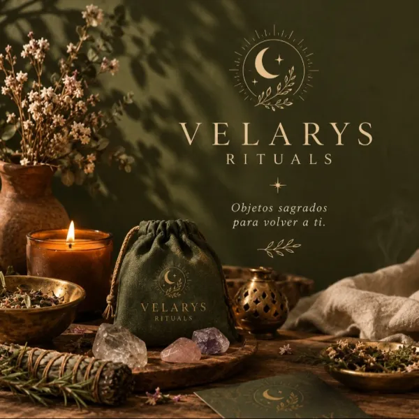 馃敭 VELARYS RITUALS
Volver a ti es volver a casa.
Velarys Rituals nace para acompa帽arte a crear momentos de conexi贸n, intenci贸n y significado.
Aqu铆 encontrar谩s objetos para tus rituales, tu altar y tus espacios: minerales, accesorios, herramientas y piezas seleccionadas para acompa帽ar tus pr谩cticas de introspecci贸n, protecci贸n, equilibrio y bienestar.
No se trata solo de lo que llevas contigo, sino de la intenci贸n que eliges poner en ello.
馃寵 Objetos con intenci贸n 路 energ铆a 路 significado
Rituales para volver al centro de ti.