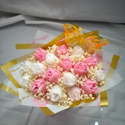 Bouquet de 15 tulipanes 💐 💗
