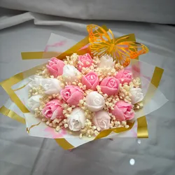 Bouquet de 15 tulipanes 💐