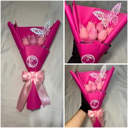 Bouquet de 7 tulipanes 💐