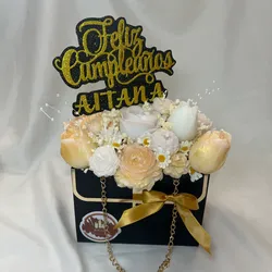 Cesta de cadenas + Feliz cumpleaños 🎉 