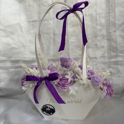 Cesta violeta 💜🧸