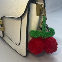 Llavero de cerezas 🍒 ❣️