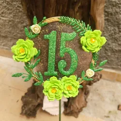 Topper 15 años 🎉💚