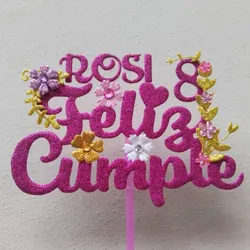 Topper Feliz Cumple 🎉 💓