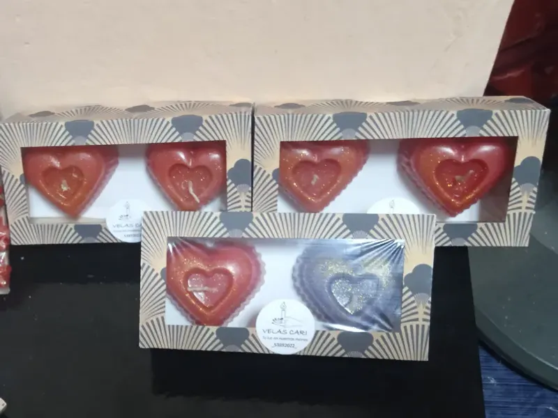 Estuche de 2 corazónes 