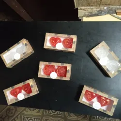 Estuche de 2 rosas 