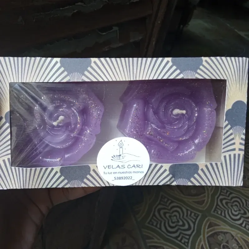 Estuche de 2 rosas 