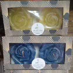 Estuche de 2 rosas 