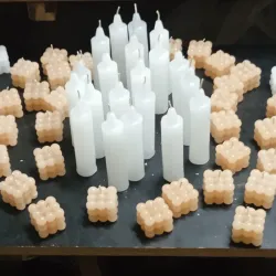 Estuche de 2 velas cilindricas 