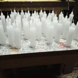Estuche de 2 velas cilindricas 