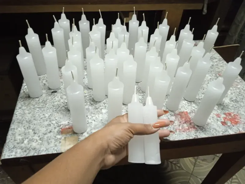 Estuche de 2 velas cilindricas 