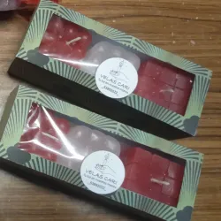 Estuche de 3 velas de cubos y Rubick 