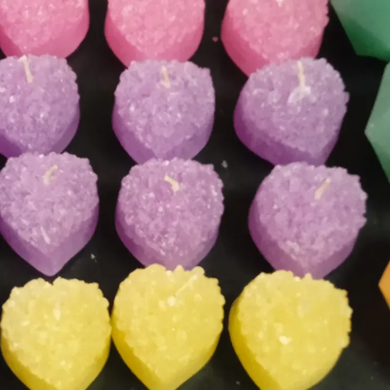 Estuches de 3 corazones medianos 