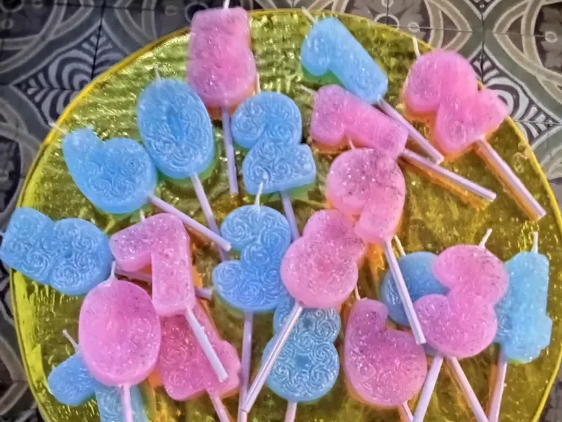 Velas numéricas para celebraciones 