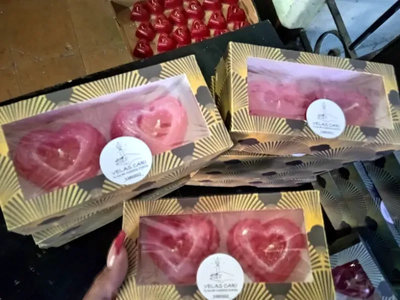 Estuche de 2 corazónes 